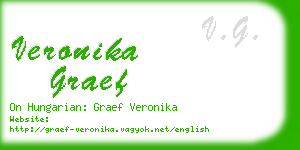 veronika graef business card